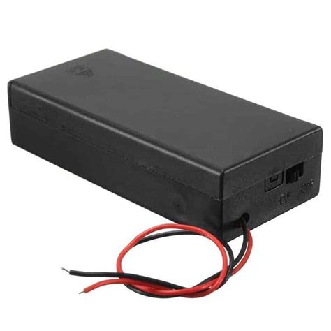 metal 18650 battery enclosure multiple|18650 battery holder with switch.